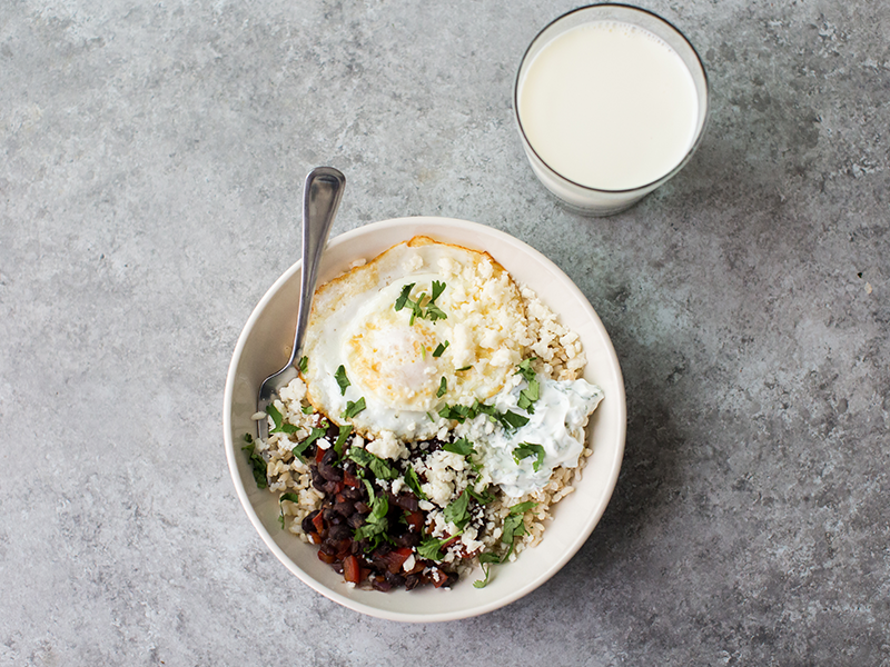 Black Bean Breakfast Bowl