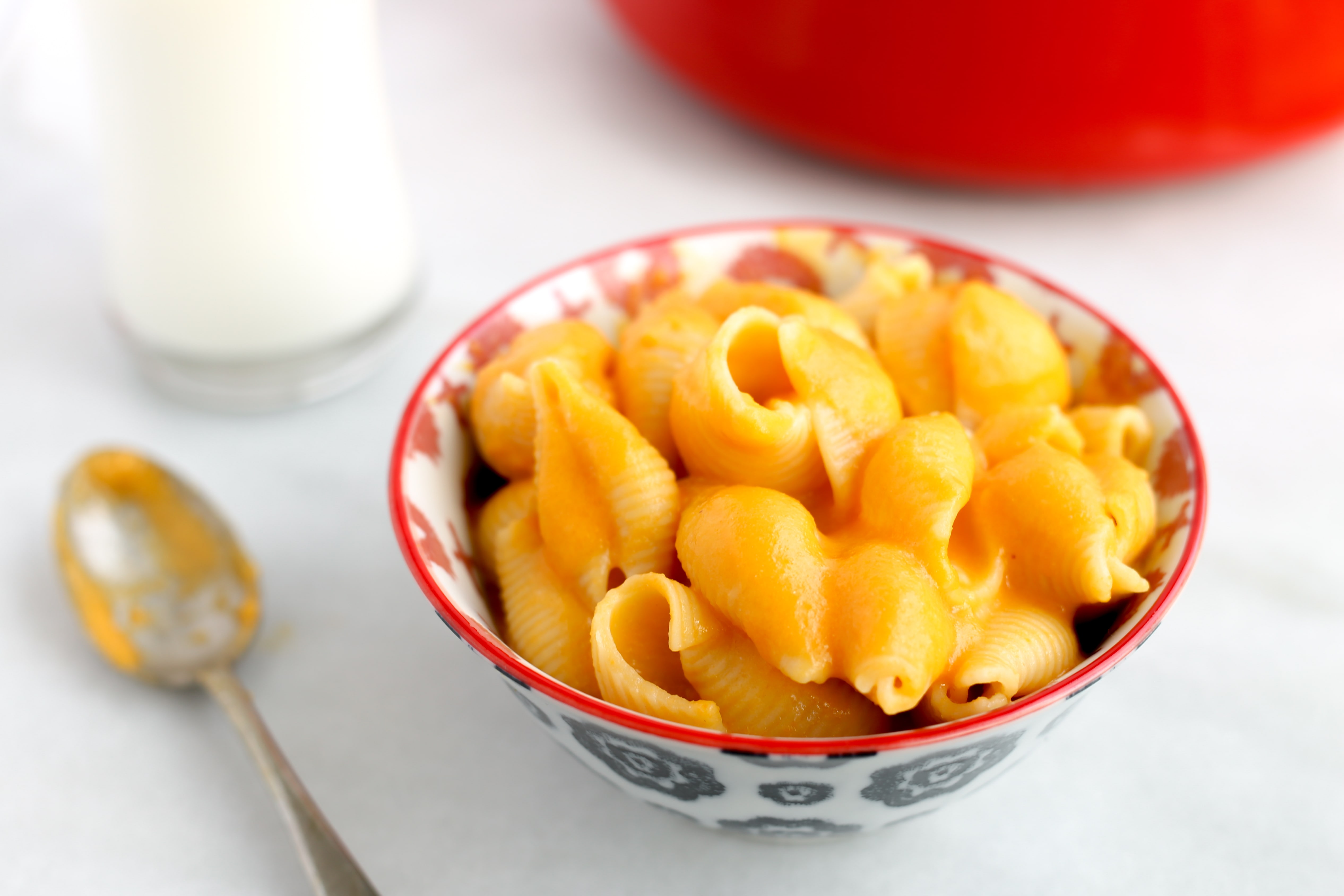 Stovetop Butternut Squash Shells & Cheese