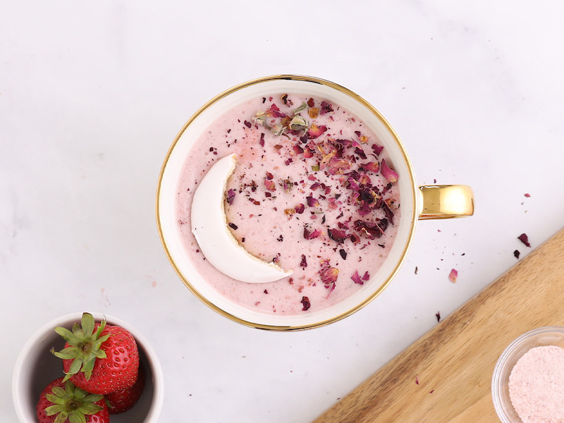 Strawberry Moon Milk