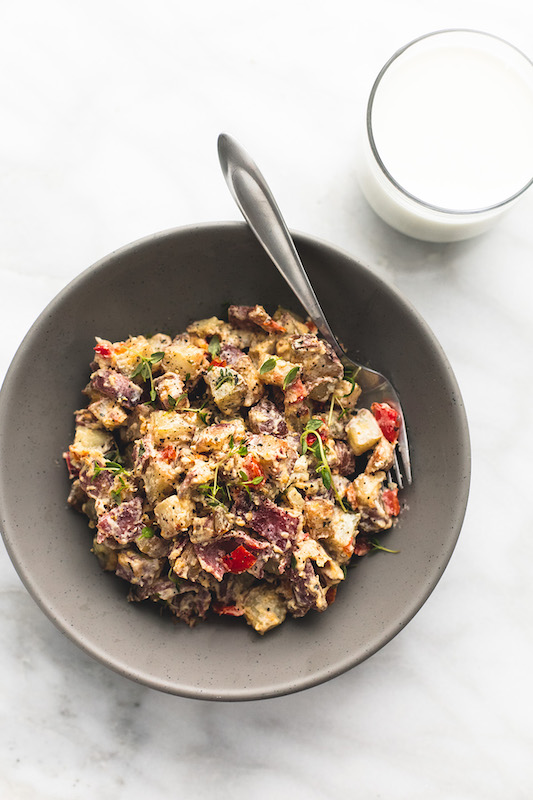 Garlic Herb Potato Hash
