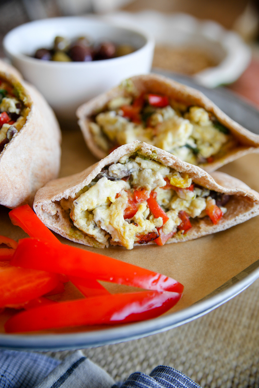 Mediterranean Pita Pocket Sandwich