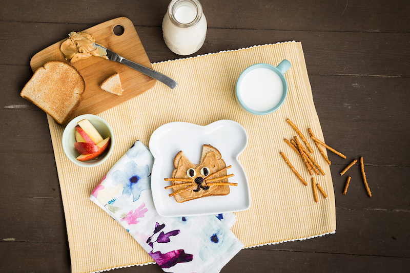 Peanut Butter Cat Toast