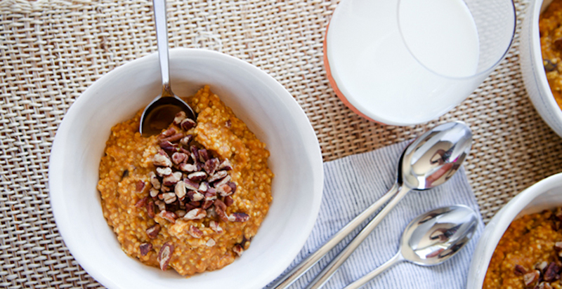 Pumpkin Millet Porridge