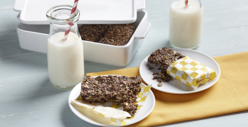 No-Bake Protein Bars with a Mexican Mole Sauce