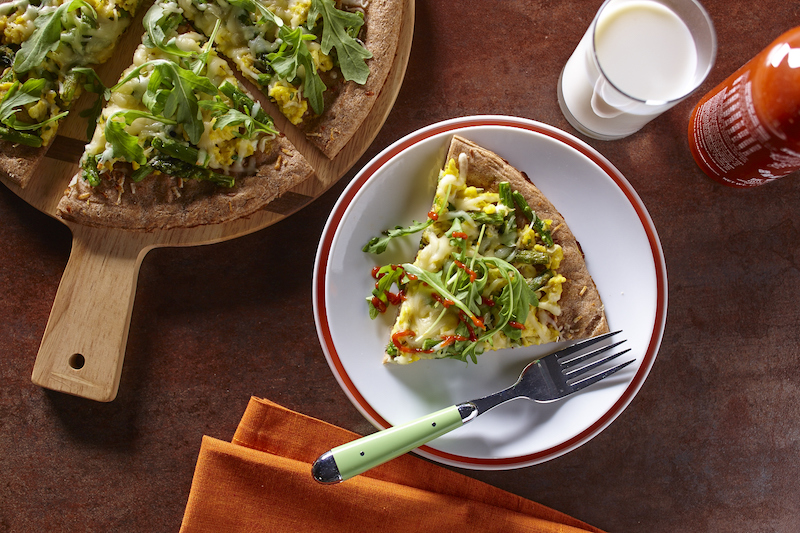 Spicy Breakfast Pizza