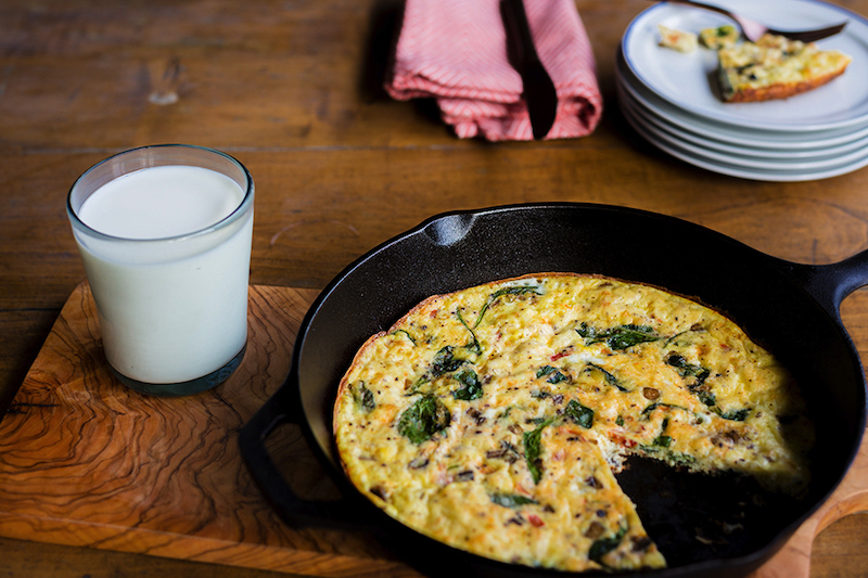 Veggie & Protein Frittata