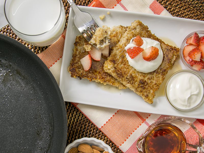 Steel Cut Oat Pancakes