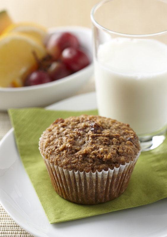 Whole Grain Raisin Muffins
